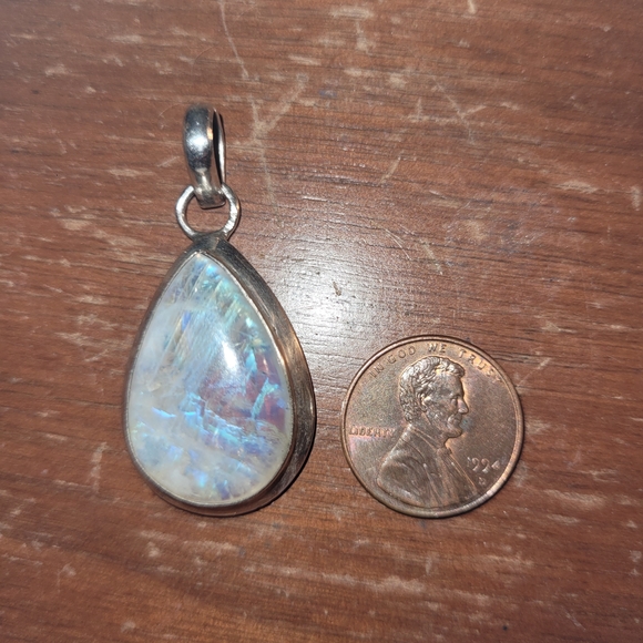 SOLD🚫🚫Moonstone Teardrop Pendant🚫🚫 - Picture 5 of 5